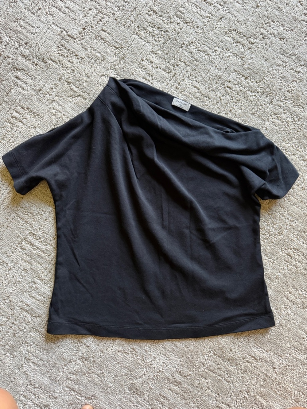 Aritzia babaton Script top black